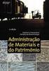 » CÓDIGO 03 «ADMINISTRAÇÃO DE MATERIAIS E RECURSOS PATRIMONIAIS