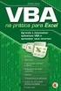 VBA NA PRATICA PARA EXCEL PDF