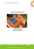 Coletor solar (EA0031/EA0023) Manual de instruções. Manual de instruções. Coletor Solar EA0031/EA0023