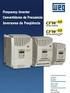 Discrete Automation and Motion. Conversores de frequência c.a. de baixa tensão Linhas ACS55, ACS150, ACS355 e ACS550