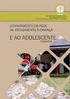 RELATÓRIO: - e toxicômanos Encaminhamento de crianças/adolescentes para tratamento à