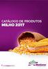 CATÁLOGO DE PRODUTOS 2017