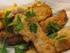 » Filete de pescada panado no forno com salada Russa (batata, ervilha, feijão-verde e cenoura)