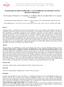 ¹ B. M. Lemes, ¹N. Ristow, ¹L. P. Cordoba, ¹L. S. Ribeiro, ²M.A.S. Carvalho Filho, ²L. G. Lacerda, ¹E. Schnitzler.