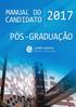 SUMÁRIO. Sobre o curso Pág. 3. Etapas do Processo Seletivo. Cronograma de Aulas. Coordenação Programa e metodologia; Investimento.