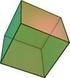 Cubo Um paralelepípedo retângulo com todas as arestas congruentes ( a= b = c) recebe o nome de cubo. Dessa forma, as seis faces são quadrados.
