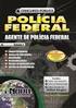 Legislação Especial PF: Agente de Polícia Federal Professor: Guilherme Rittel. Aulas 01 a 26