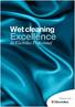 Wet cleaning. Excellence. da Electrolux Professional