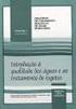 Introdução ao tratamento de esgotos e à análise de processo