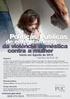 Políticas públicas para o enfrentamento da violência contra a mulher adolescente/jovem