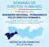 SEMINÁRIO REGIONAL: PERNAMBUCO PELOS DIREITOS HUMANOS.