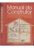MANUAL DO CONSTRUTOR