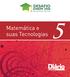 Matemática e suas Tecnologias