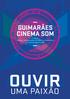 1.ª EDIÇÃO FESTIVAL INTERNACIONAL DE CINEMA DE GUIMARÃES 7-15 DE OUTUBRO DE 2016