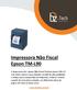 Impressora Não Fiscal Epson TM-L90