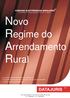 Novo Regime do Arrendamento Rural