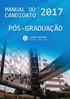 SUMÁRIO. Sobre o curso Pág. 3. Etapas do Processo Seletivo Pág. 5. Cronograma de Aulas. Coordenação Programa e metodologia; Investimento.