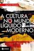 Resenha. A cultura no mundo líquido moderno (BAUMAN, Zygmunt (2013). Rio de Janeiro: Zahar Editores. 111p.)