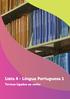 Lista 4 - Língua Portuguesa 1