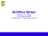 BrOffice Writer. Frederico J. D. Möller PET Mecatrônica/BSI IF Sudeste MG Campus Juiz de Fora. Frederico Möller