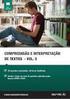 Português: 1. Compreensão de textos informativos e argumentativos e de textos de ordem prática (ordens de serviço, instruções, cartas e ofícios).