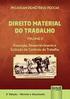 II -UNIDADE. Direito II: Natureza Jurídica, Contrato de trabalho, características, estrutura, elementos, requisitos. Professora: Gilmara Carvalho.