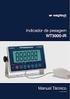 Indicador de pesagem. WT3000-I-Plus. Manual Técnico. Versão 04, Revisão 02. Soluções Globais em Sistemas de Pesagem