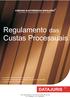 Regulamento das Custas Processuais