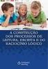 Leitor em processo 2 o e 3 o ano do Ensino Fundamental. projeto de leitura. Coordenação: Maria José Nóbrega. Elaboração: Luísa Nóbrega