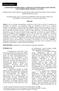 A FISIOTERAPIA RESPIRATÓRIA NA PREVENÇÃO DE PNEUMONIA EM PACIENTES COM LEISHMANIOSE VISCERAL (CALAZAR) 1 RESUMO