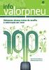 valorpneu info Valorpneu alcança metas de recolha e valorização em 2010 Novo Ponto de Recolha no distrito de Aveiro em 2011.