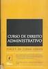 CURSO DE DIREITO ADMINISTRATIVO - 5ª ED. REVISTA E ATUALIZADA. Autor. Formato: 17x24 cm CÓDIGO: LUCAS ROCHA FURTADO