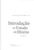 ArvssoN Lpextno MascARo. Introduçáo. aoestudo. dodireito. 3a EorçÃo. são pruro EDITORAATLAS S.A. - 2OI2