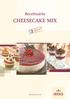 Receituário CHEESECAKE MIX.