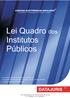 Lei Quadro dos Institutos Públicos