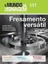 Fresagem. Características técnicas ZAS 50 Largura mordentes Altura mordentes Abertura dos mordentes 46 mm Comprimento total.