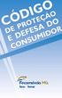 CÓDIGO DE PROTEÇÃO E DEFESA DO CONSUMIDOR