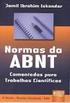 Referências bibliográficas. - Edição de Trabalhos Académicos -