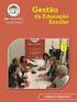 1.1) Título: A ESCOLA E OS DESAFIOS DA SOCIEDADE CONTEMPORÂNEA - A MISSÃO DOS EDUCADORES