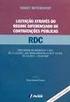 O REGIME DIFERENCIADO DE CONTRATAÇÕES PÚBLICAS RDC