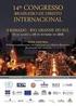 14º CONGRESSO INTERNACIONAL DE DIREITO AMBIENTAL 14 th INTERNATIONAL CONFERENCE ON ENVIRONMENTAL LAW