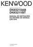 SISTEMA DE NAVEGAÇÃO GPS DNX521DAB DNX521VBT MANUAL DE INSTRUÇÕES DO SISTEMA DE NAVEGA- ÇÃO GPS B A