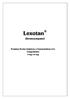 Lexotan. (bromazepam) Produtos Roche Químicos e Farmacêuticos S.A. Comprimidos 3 mg e 6 mg