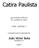 Catira Paulista. João Victor Bota para banda sinfônica for symphonic band NÍVEL 3/GRADE 3. composta por/composed by (2007)