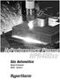 HyPerformance Plasma HPR400XD. Gás Automático. Manual de Instruções Revisão 0