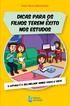 Dicas para os filhos TEREM ÊXITO NOS ESTUDOS