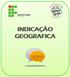 INSTITUTO FEDERAL ALAGOAS INDICAÇÃO GEOGRAFICA