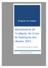 Questionário de Avaliação do Grau de Satisfação dos clientes 2011