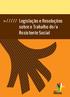 >///// Legislação e Resoluções sobre o Trabalho do/a Assistente Social