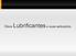 Óleos Lubrificantes e suas aplicações